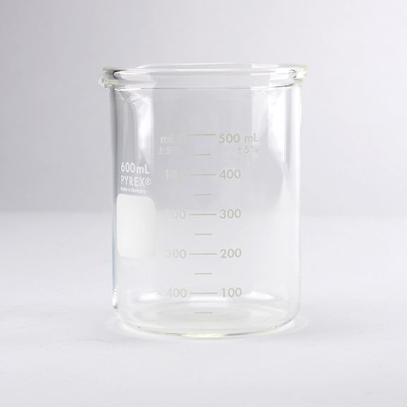 70000-1L | PYREX® VISTA™ Griffin Low Form 1L Beaker, Double Scale, Graduated | Corning