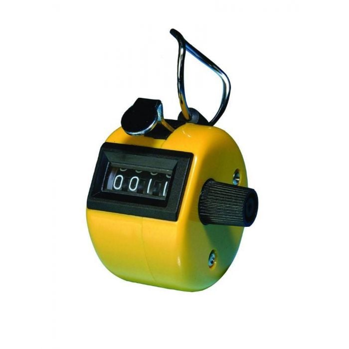 Hand Tally Counter 4 Digit Mechanical Palm Click Counter Count