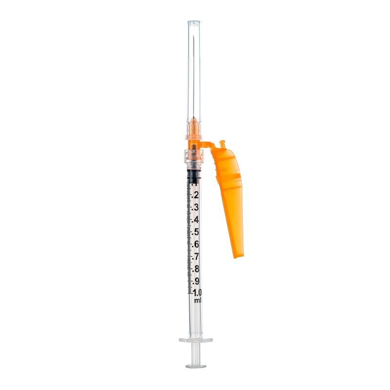 Sol-Care Luer Lock Syringes and Safety Needles