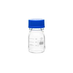 100mL Borosilicate Glass Media Storage Bottle, United Scientific