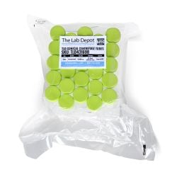 Polypropylene Conical Bottom Centrifuge Tubes, Green Screw Cap