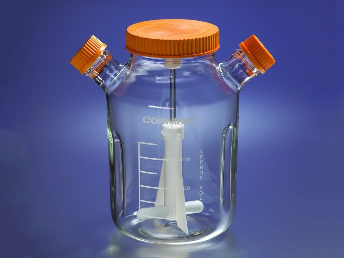 Inverting Flask PYREX® Glass Spinner Flask Complete Set