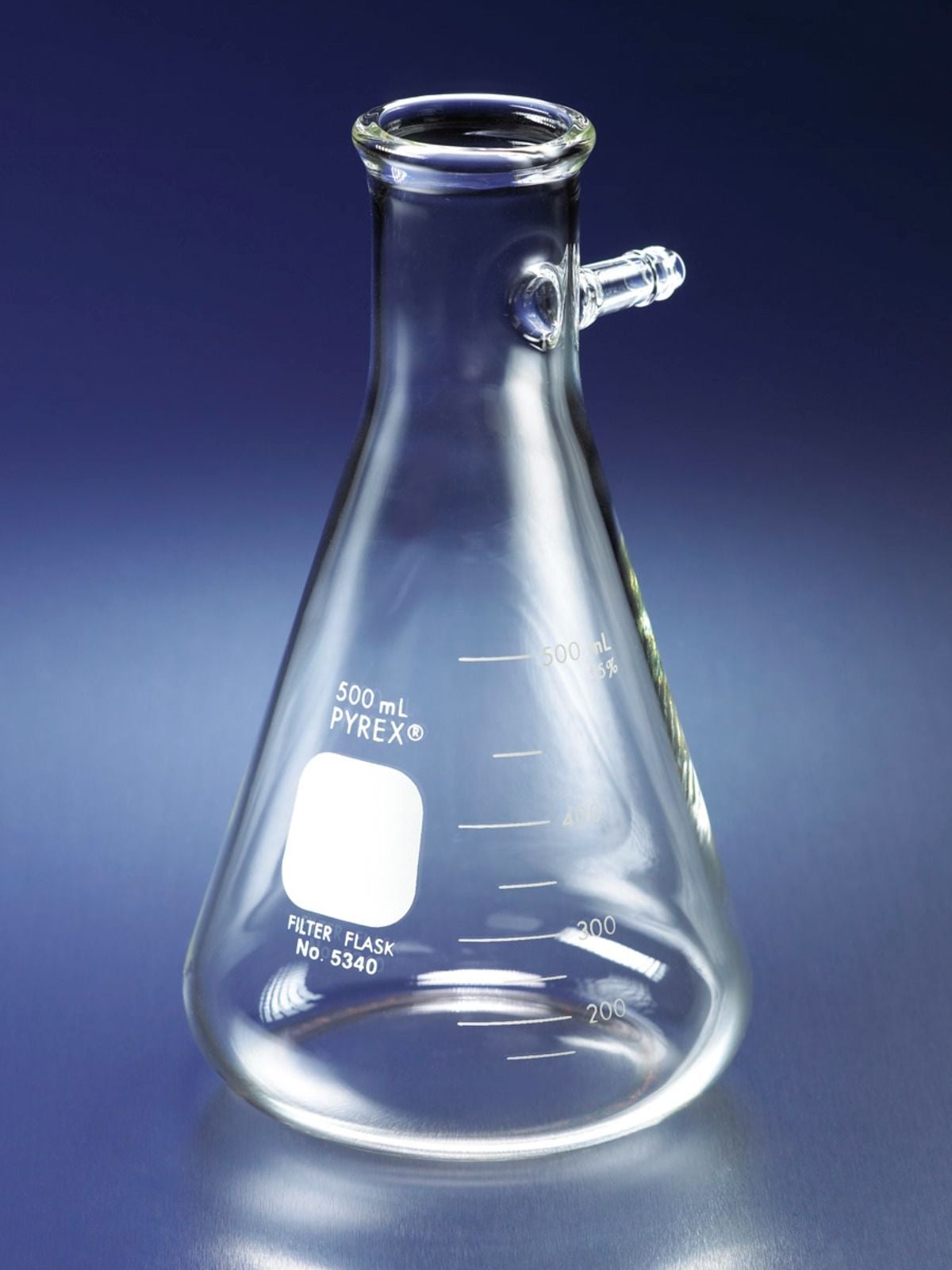 PYREX® Heavy Wall Filtering Flasks, Sidearm Tubulation