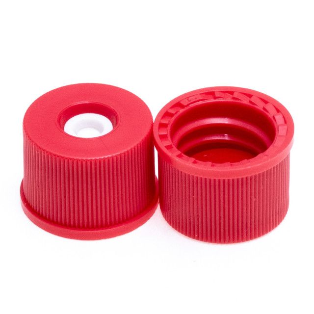 8-425 mm Polypropylene Top Hat Closures, PTFE/Silicone Septa | JG Finneran
