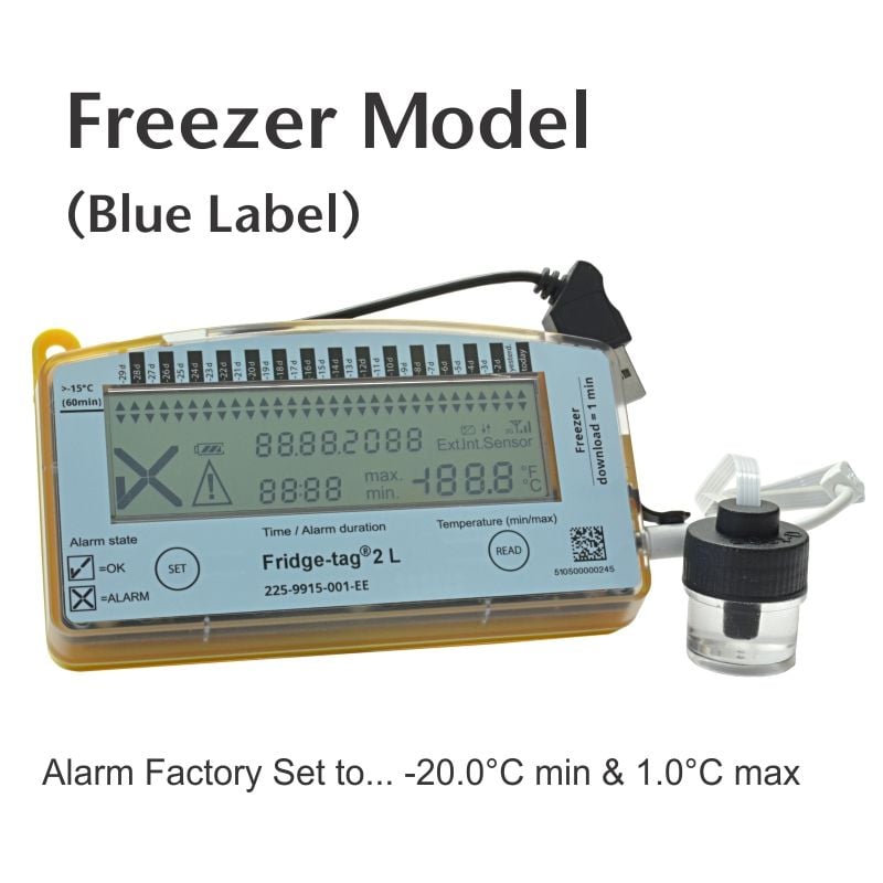 Fridgetag® 2L Vaccine Thermometer Data Logger