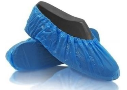 Blue Disposable Shoe Covers