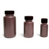 HDPE Wide Mouth Amber Bottles