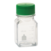 Sterile PET Square Media Bottles