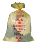 Associated Bag&reg; Yellow Radioactive Waste Polyethylene Bags