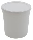 Opaque White Disposable Specimen Containers for Light-Sensitive Samples