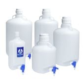 Nalgene&reg; Low-Density Polyethylene Carboys with Spigot and Handles