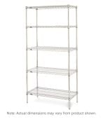 Metro Super Erecta 5-Tier Wire Shelving | Chrome Steel | Intermetro