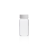 KIMBLE® 20mL Glass Scintillation Vials, Attached/Unattached Caps