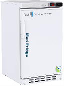 American Biotech Supply 2.5 cu ft. NSF Certified Built-In Solid Door Undercounter Pharmacy Refrigerator, Right Hinge, Exterior