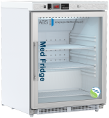 ABS NSF ADA Undercounter Glass Door Vaccine Refrigerator, Right Hinge