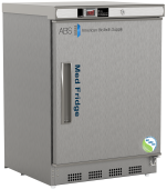 ABS NSF Stainless Steel Undercounter Vaccine Refrigerator, Solid, Right Hinge