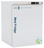 ABS NSF Freestanding Undercounter Vaccine Refrigerator, Solid, Right Hinge