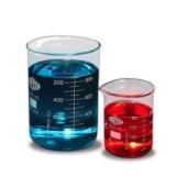 High Capacity Type I Glass Griffin Beakers