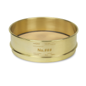 8" Brass/Brass ASTM Test Sieves, Full Height