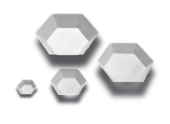 Anti-Static Hexagonal Polystyrene Weighing Dishes