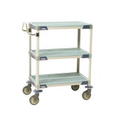 MetroMax&reg; i Lab Utility Carts, Plastic Shelving