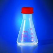 Polymethylpentene Erlenmeyer Flask with Screw Cap
