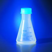 PP Narrow Mouth Erlenmeyer Flask with Screw Cap
