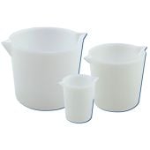 Heavy Wall HDPE Beakers, 50 - 1000mL
