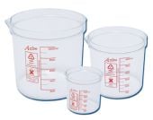 Azlon&reg; Polypropylene Square Ratio Beaker Sets