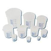 Azlon® Polypropylene Square Ratio Beakers