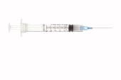 Sol-Care&trade; Exchangeable Needle Luer Lock Safety Syringes