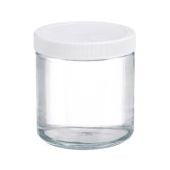 WHEATON&reg; Clear Glass Straight Sided Jars