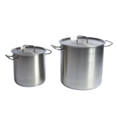 Stainless Steel Utility Tanks With Lid (Stock Pot), 6L - 169L