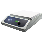 The Lab Depot 10 in x 10 in Digital Stirrer, Front Angled View
