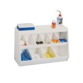 TrippNT 10 Compartment MRI Lab Storage Shelf