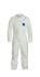 Tyvek® 400 Comfort Fit Design Coveralls, Open Wrists and Ankles, Zipper Front Closure