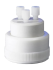 PYREX Three-Hole Mobile Phase Delivery Screw Cap With GL45 Thread