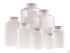Natural HDPE Wide Mouth Oblong Bottles, 4.2 oz