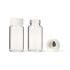 United Scientific 20 mL Scintillation Vials with Attached Polypropylene Cap and Pulp Foil Liner