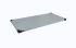 Super Erecta Solid Shelf - Silver