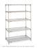 Super Adjustable Super Erecta 5-Tier Starter Unit - Silver