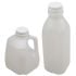 Bottles, 1 Quart Square Tamper Evident, HDPE 