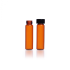 KIMBLE&reg; Amber Screw Thread Vials, Unattached Closures