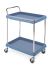 Metro Deep Ledge 2-Shelf Utility Cart