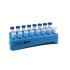 MTC Bio MacroTubes® 5mL Tube Rack | 16-Slot Two-Tiered Design