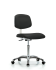 Class 10 Clean Room Chrome Base Vinyl Chairs, Medium Bench Height