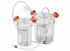 Corning Life Sciences Double Sidearm Spinner Flasks, Male Pipe Connector