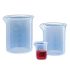 Polypropylene Griffin Style Beakers, Molded Graduations