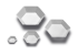 Anti-Static Hexagonal Polystyrene Weighing Dishes