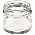 Tall Straight Sided Wide Mouth Glass Jars